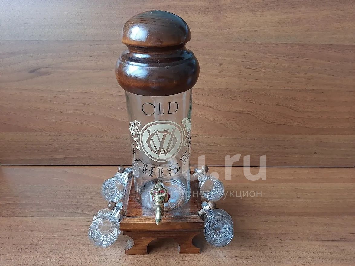Бутылка для виски с краником и 4 стопки в наборе — купить в Красноярске ...
