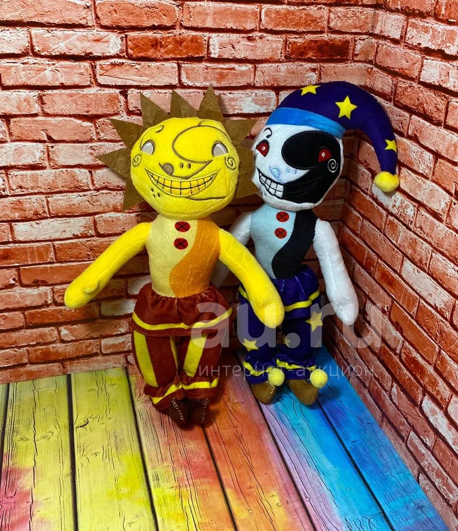 новые 2 игрушки набор. мягкая игрушка новая Луна и Солнце аниматроники ...