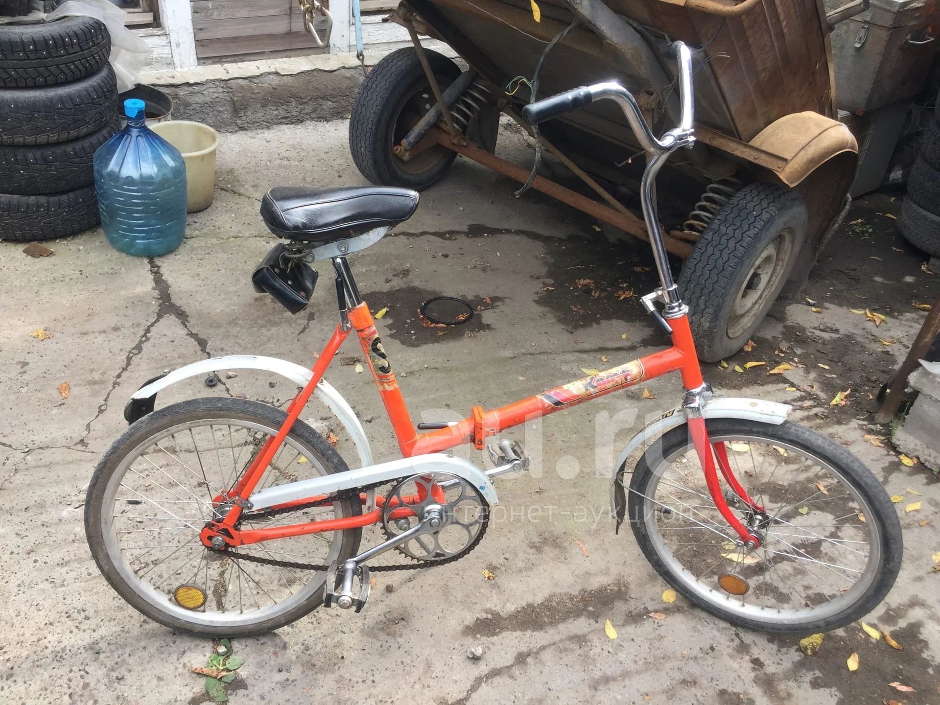 Кама велосипед СССР черный