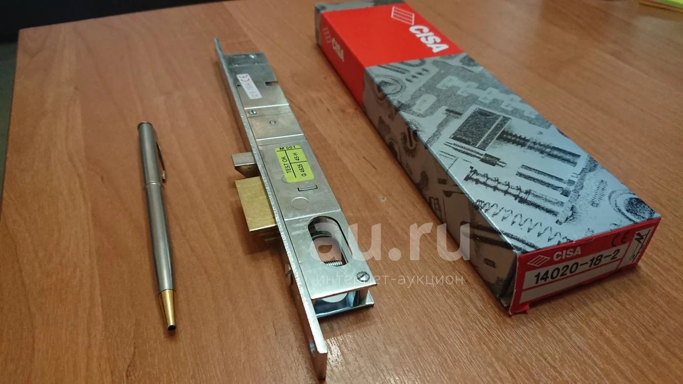 врезной электромеханический замок для калитки cisa