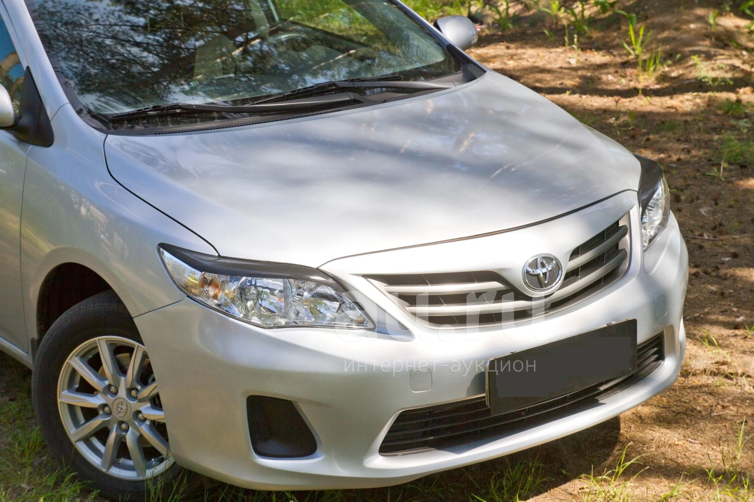 Toyota Corolla 150 (2010-2013) реснички на фары, накладки — купить в  Красноярске. Состояние: Новое. Детали тюнинга на интернет-аукционе Au.ru