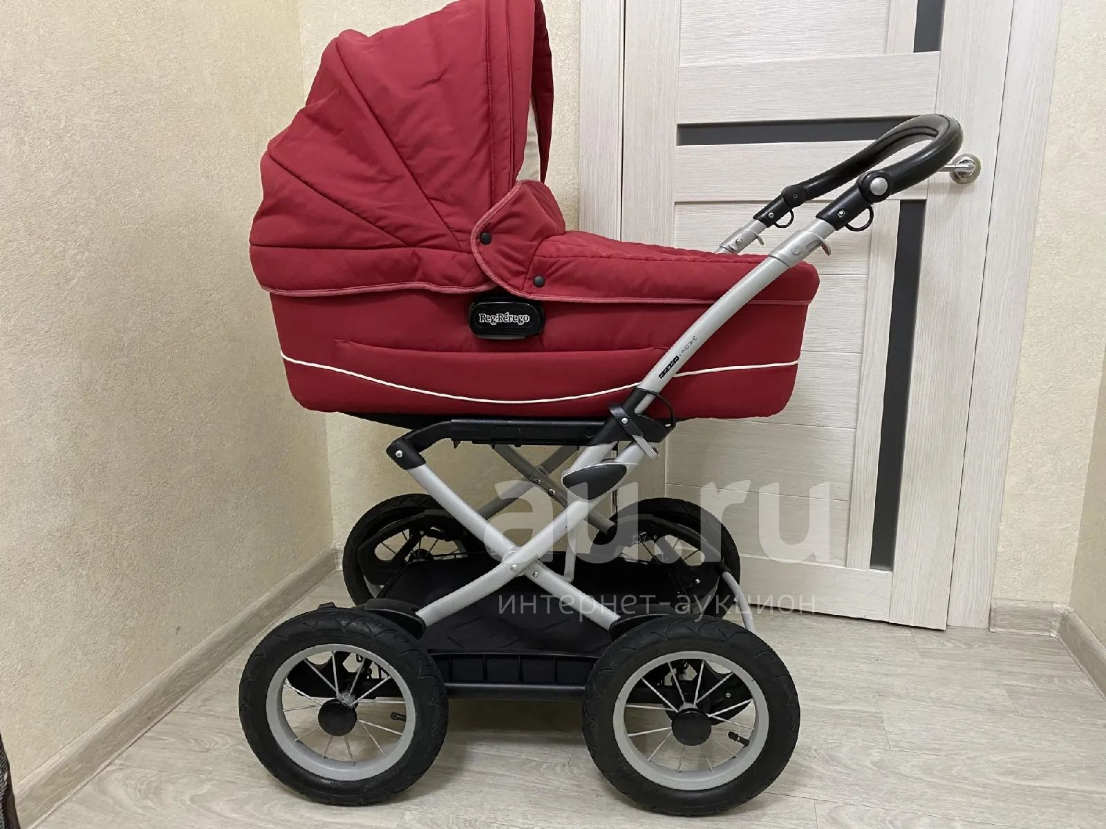 Коляска люлька peg-perego+автолюлька — купить в Красноярске. Состояние ...