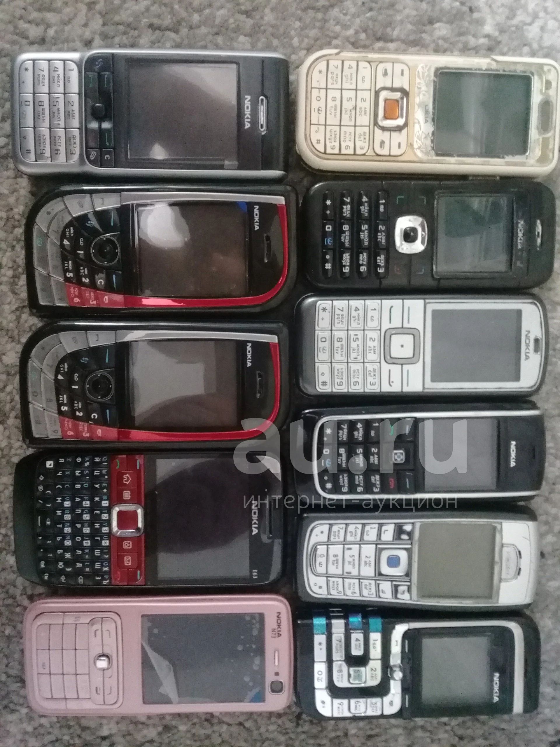 телефоны nokia — купить в Красноярске. Состояние: Новое. Кнопочные  мобильные телефоны на интернет-аукционе Au.ru