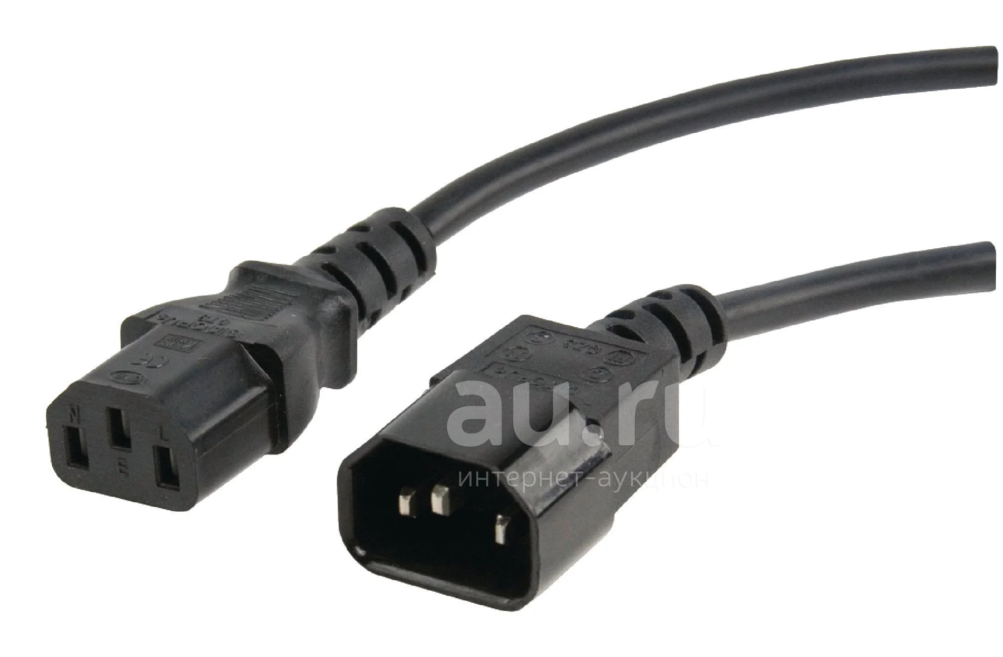 Кабель питания 1,5м IEC 320 C13 - IEC 320 C14 Гарантия ! Трейд - Ин ...