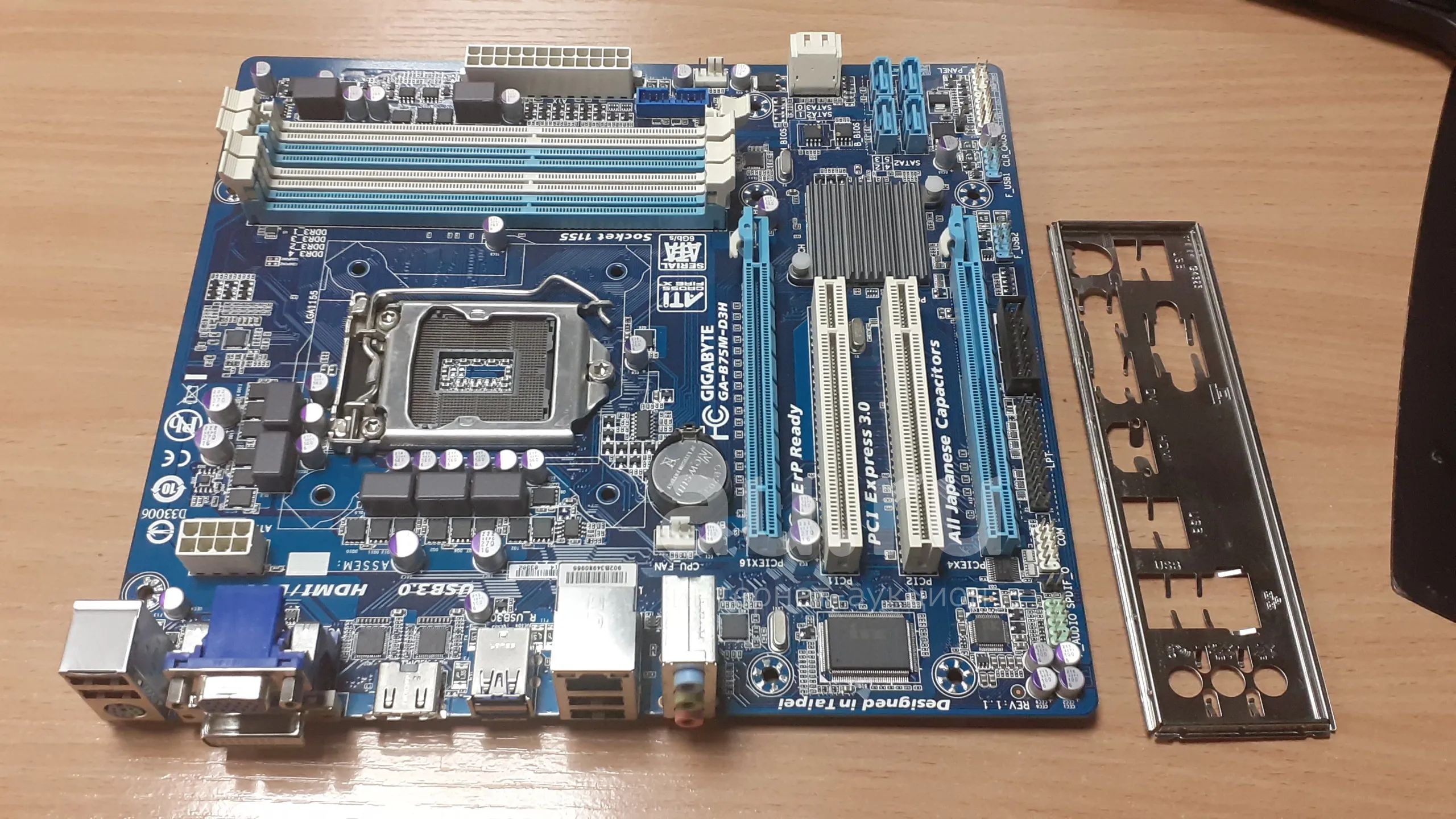 Материнская плата 1155 (mATX, USB 3.0, Sata 3.0) чипсет b75. Gigabyte ...