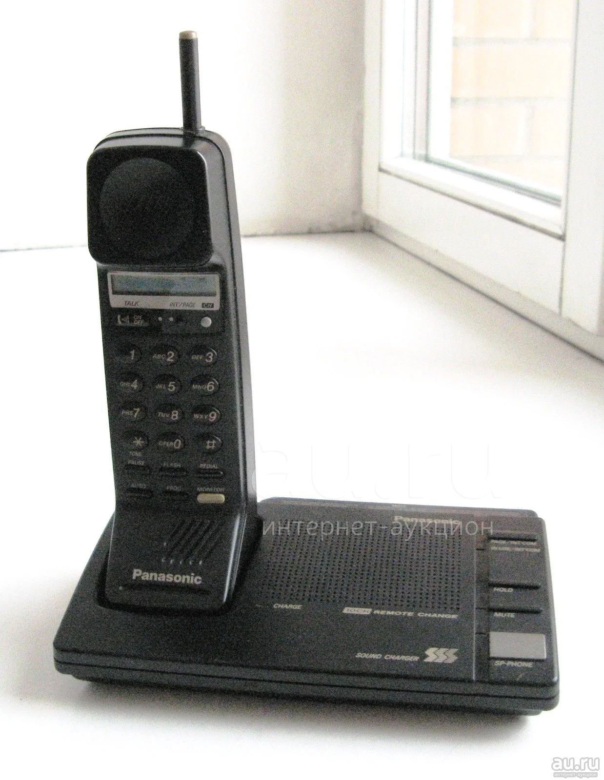 Радиотелефон Panasonic KX-T3861BH. Made in Japan! Раритет из 90х ! — купить  в Красноярске. Состояние: Б/у. DECT и радиотелефоны на интернет-аукционе  Au.ru