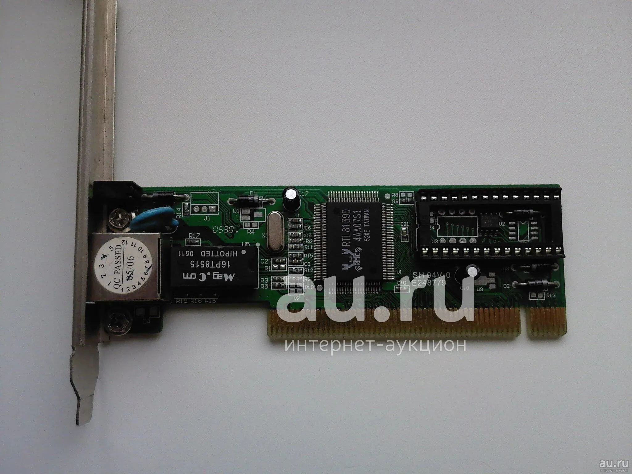 Сетевая карта PCI 100Mb — купить в Красноярске. Состояние: Б/у. Сетевые ...