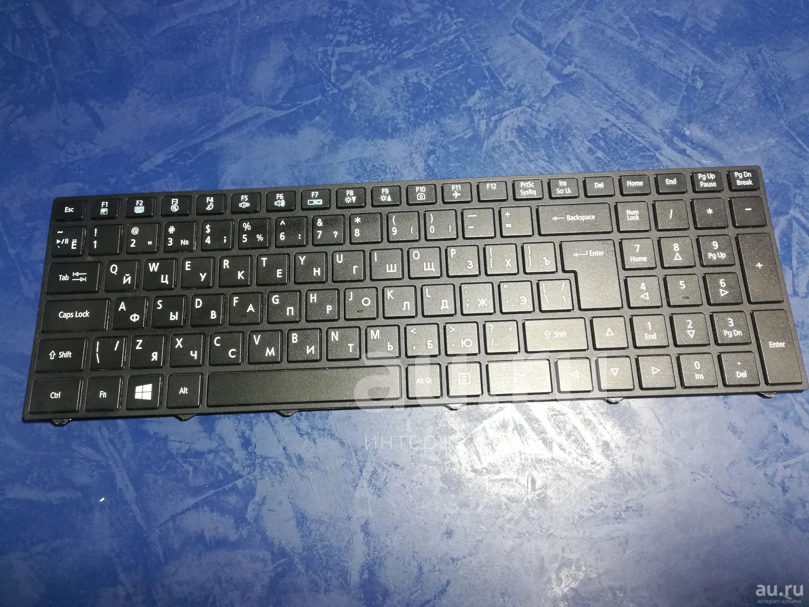 Б/У Клавиатура для ноутбука DNS Dexp Clevo IRU W950 W950TU W950KL Clevo ...