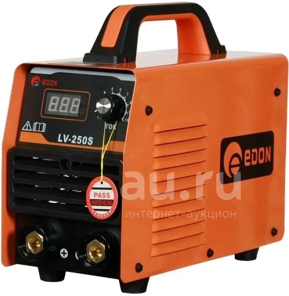 Сварочный аппарат Edon LV-250S инверторного типа,220В+-15%, 6,8кВт, 20 ...