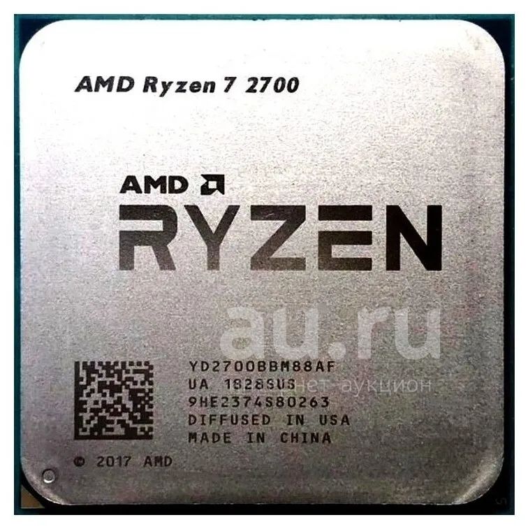 Процессор AMD AM4 Ryzen 7 2700 Oem CH — купить в Красноярске. Состояние ...