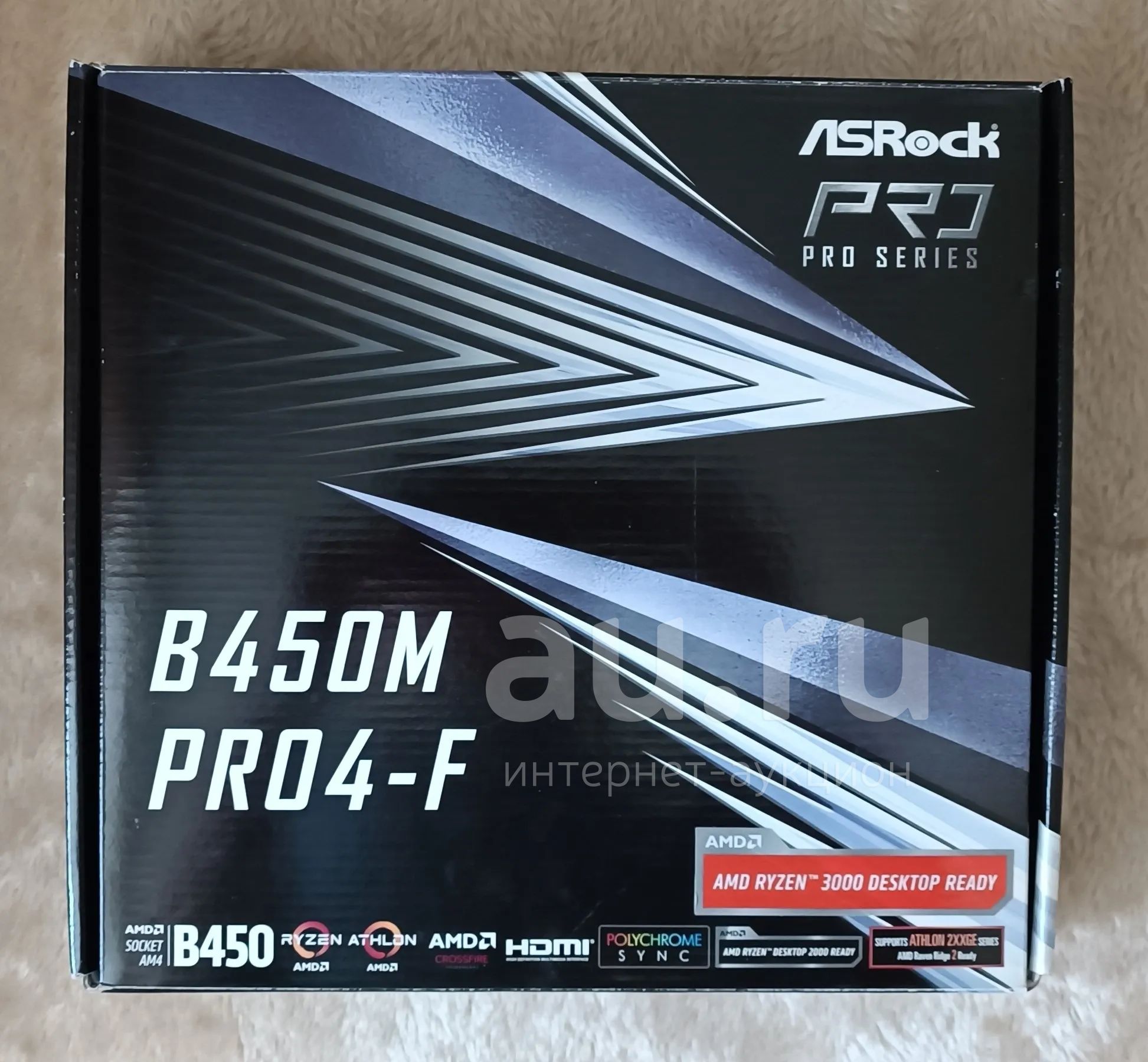 Материнская плата AM4 ASRock B450M Pro4-F — купить в Красноярске ...