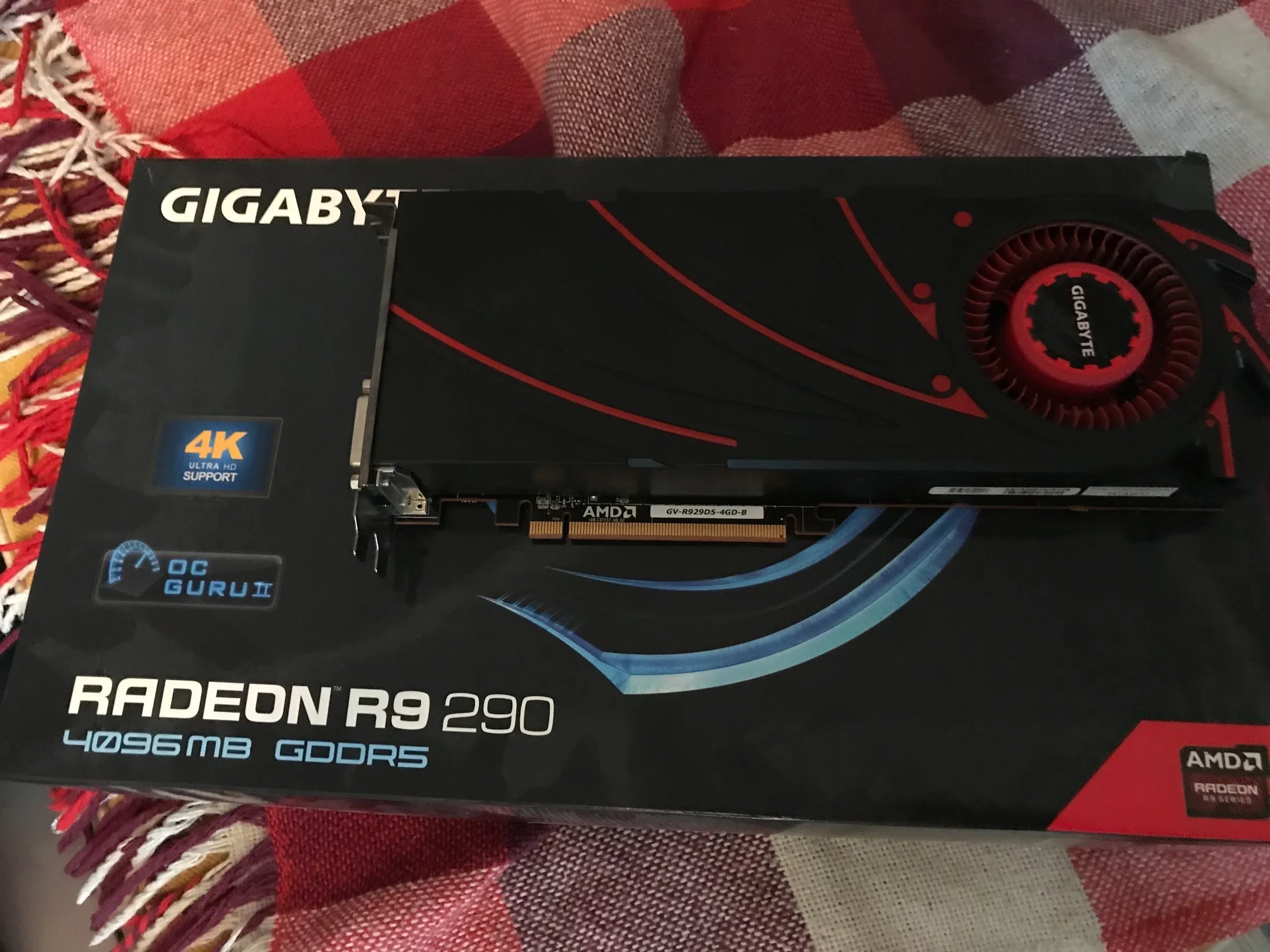 Gigabyte r9 290 4gb — купить в Красноярске. Состояние: Б/у. Видеокарты ...