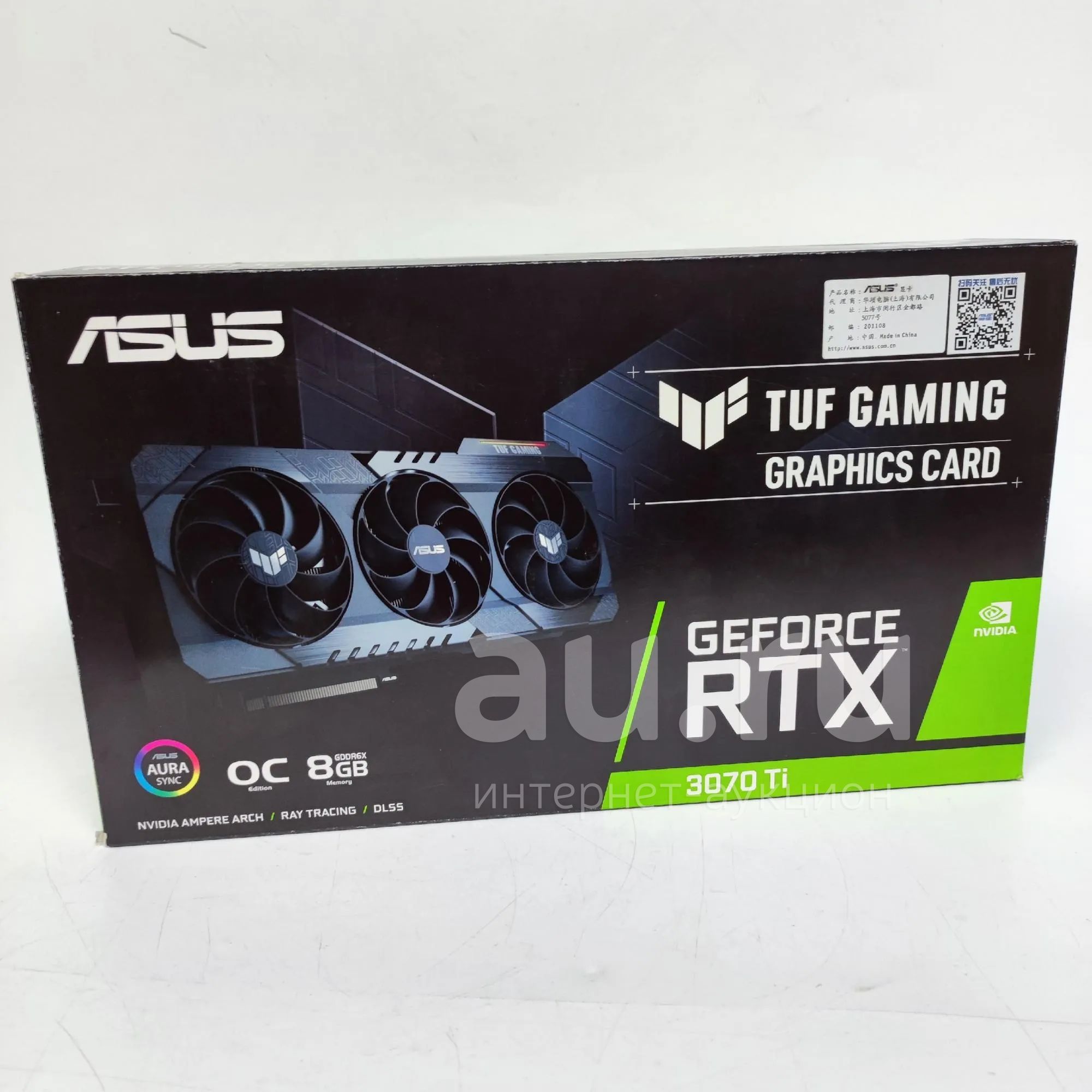 Видеокарта ASUS TUF Gaming GeForce RTX 3070 Ti LHR [К] (TR) — купить в ...