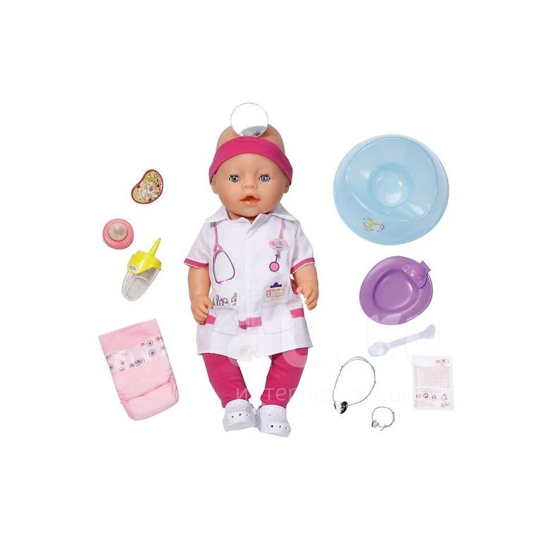 Интерактивная кукла Доктор Беби Бон (Baby Born) — купить в Красноярске ...