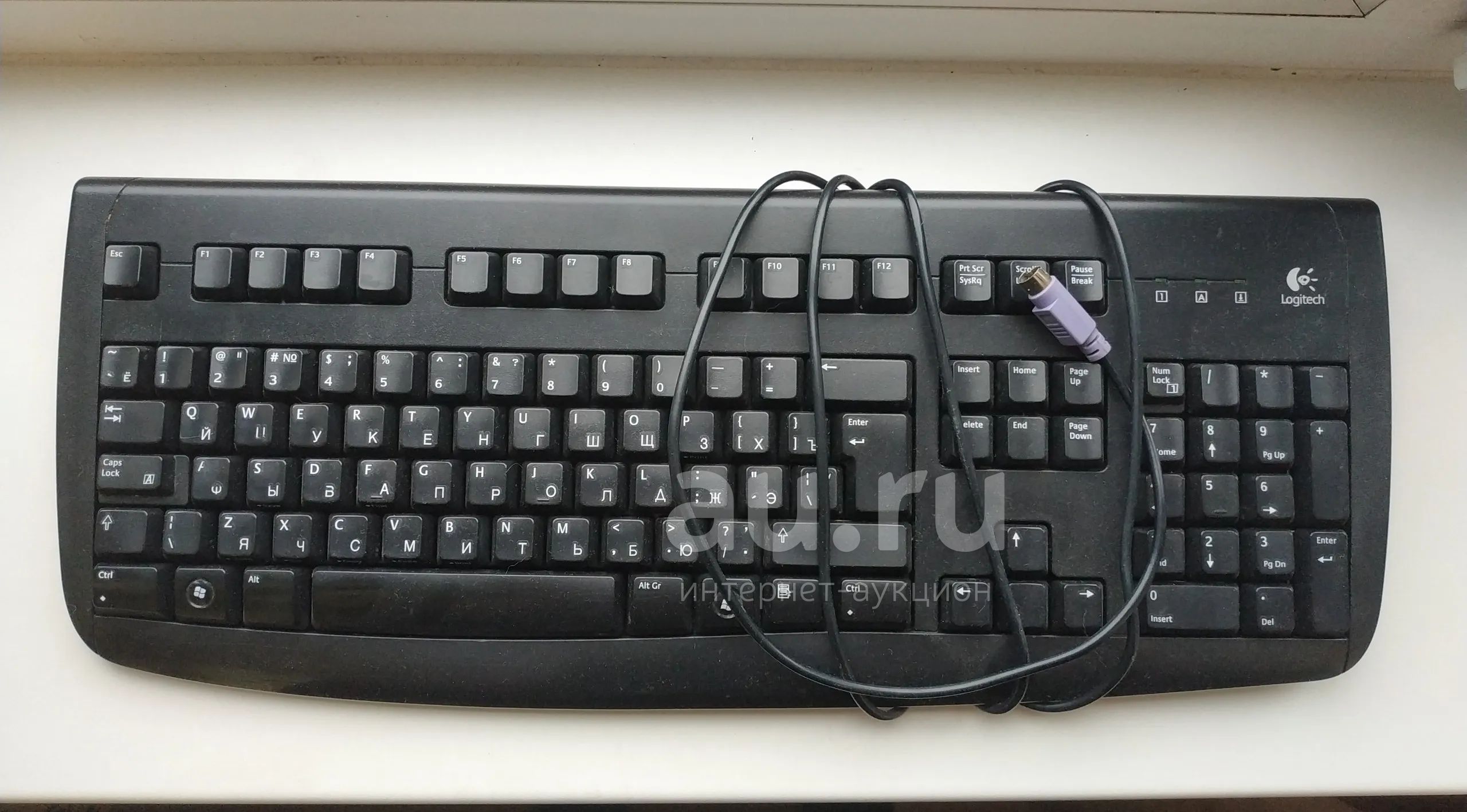 Проводная клавиатура qwerty PS/2 — купить в Красноярске. Состояние: Б/у ...
