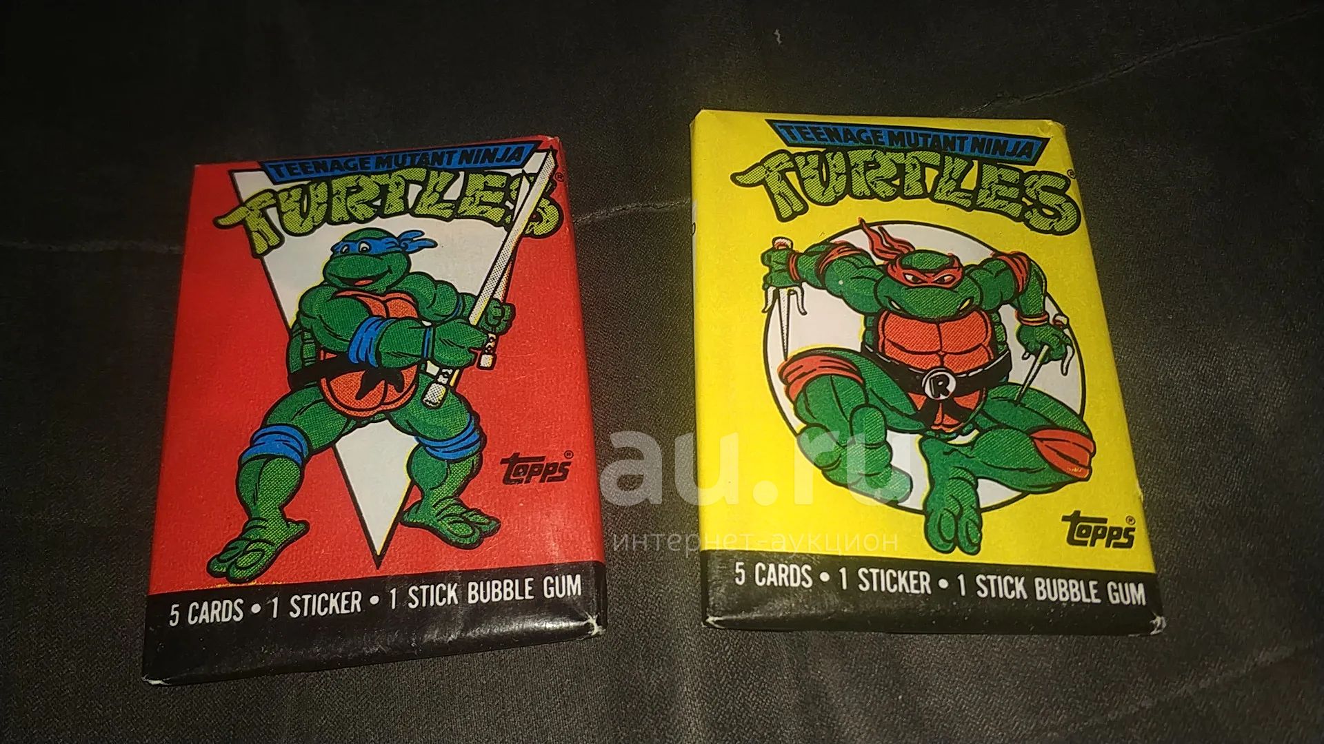 Карточки Черепашки ниндзя 1989 год со жвачкой Teenage Mutant Ninja Hero  Turtles Topps — купить в Красноярске. Наклейки, карточки, вкладыши на  интернет-аукционе Au.ru