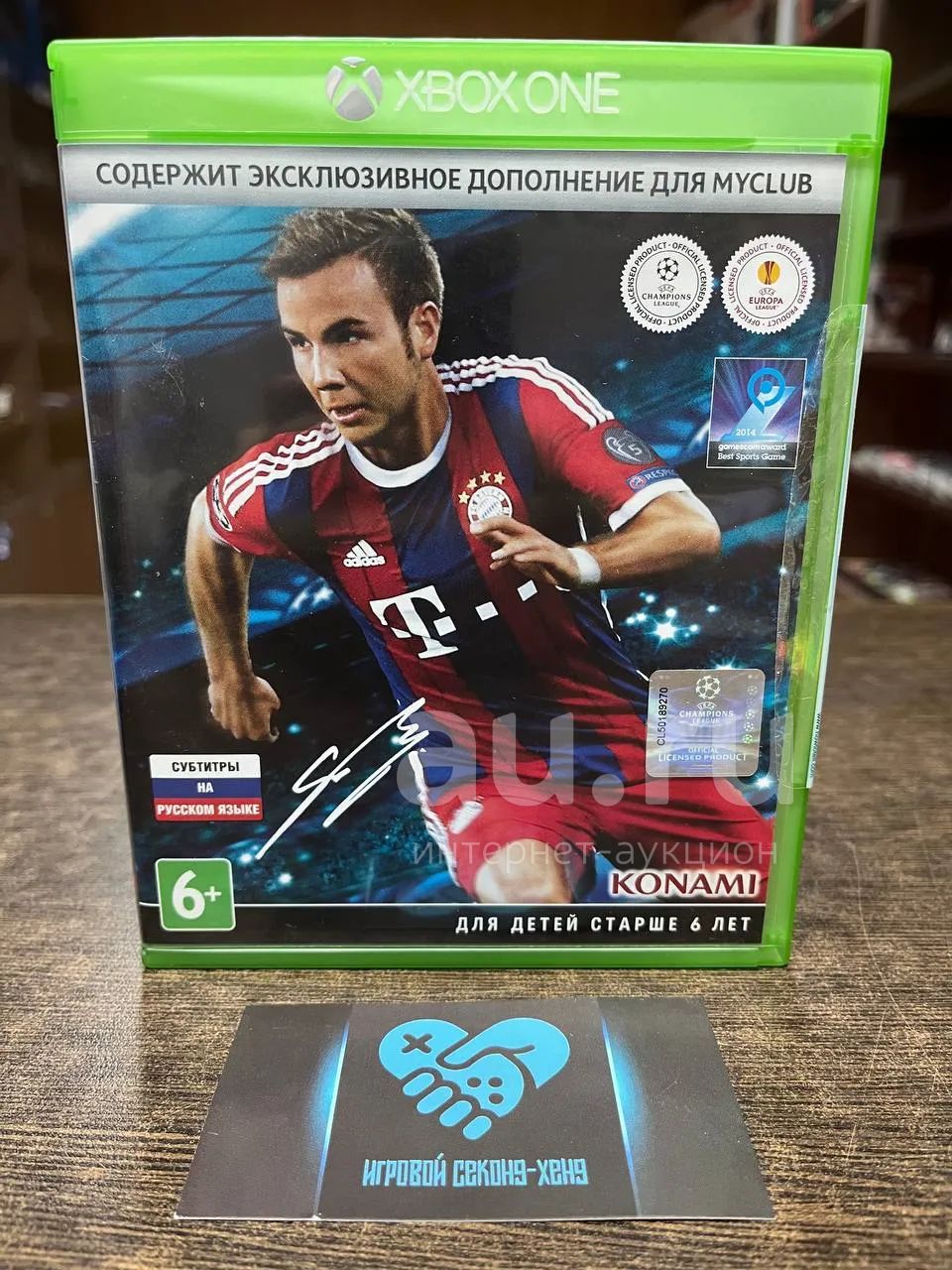 PES 2015 Pro Evolution Soccer . Лицензионный диск Microsoft Xbox One  XboxOne Xone X Series — купить в Красноярске. Состояние: Б/у. Игры для  консолей на интернет-аукционе Au.ru