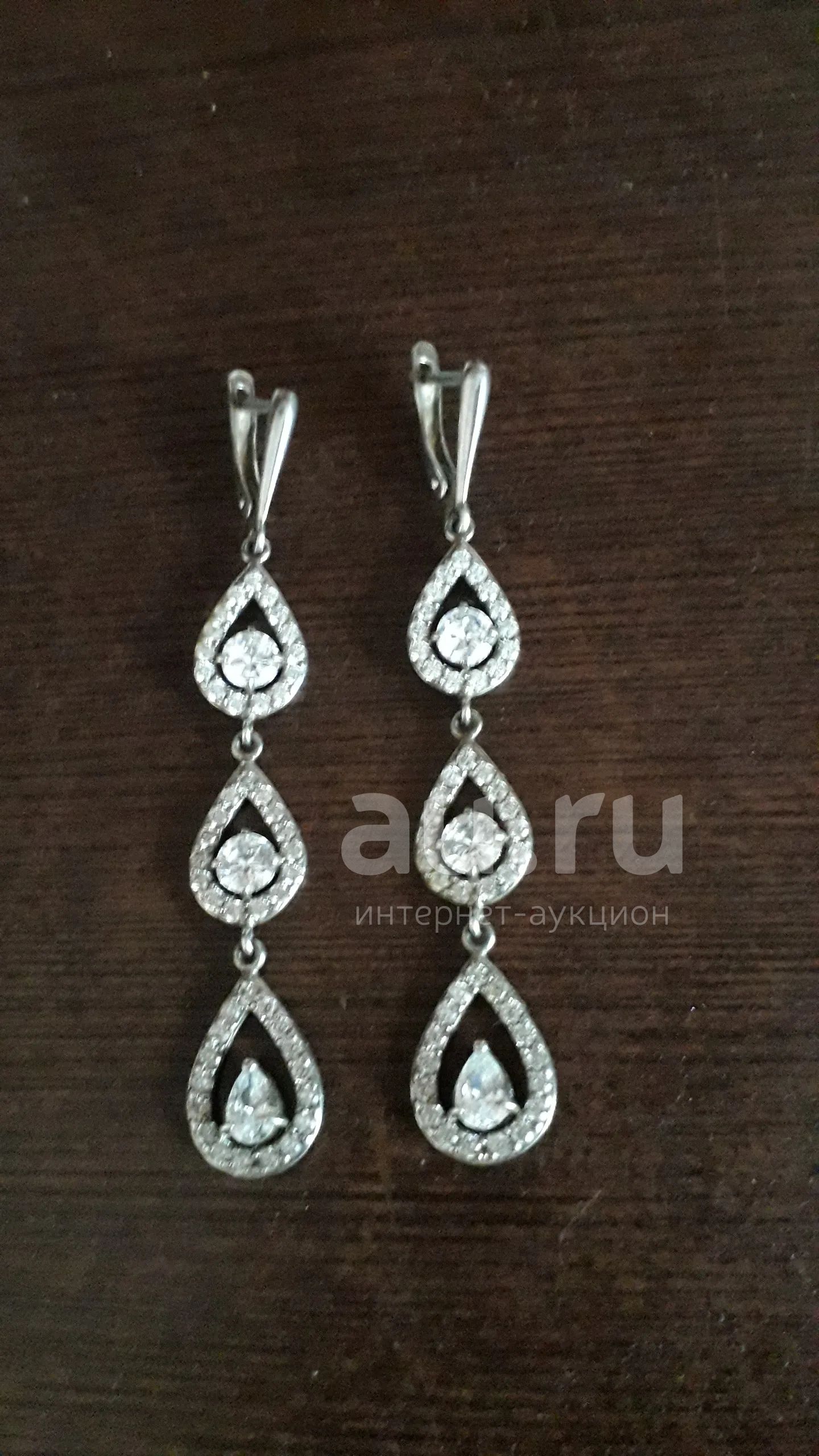 Серьги серебрянные — купить в Железногорске. Состояние: Б/у. Серьги ...