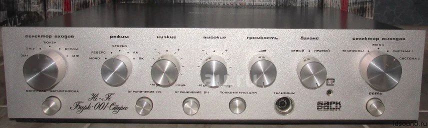 Советские усилители звука схемы Барк У 001 Стерео Hi - Fi - купить в Красноярске. Состояние: Б/у. Усилители, экв