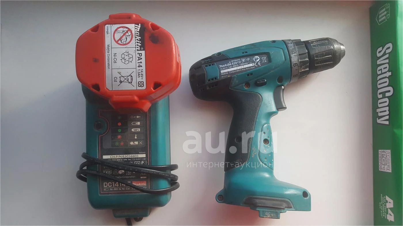 Шуруповерт Makita 6281D — купить в Красноярске. Состояние: Б/у ...