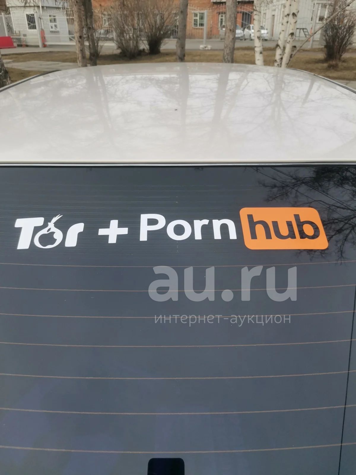 PORN HUB Наклейка на авто сзади Porn hub + Tor — купить в Красноярске.  Состояние: Новое. Детали тюнинга на интернет-аукционе Au.ru
