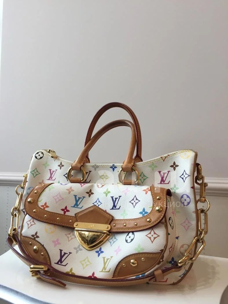 100% Оригинальная сумка Louis Vuitton Monogram Multicolor. Натуральная кожа с золотой фурнитурой — купить в Красноярске. Состояние: Б/у. Сумки на интернет-аукционе Au.ru