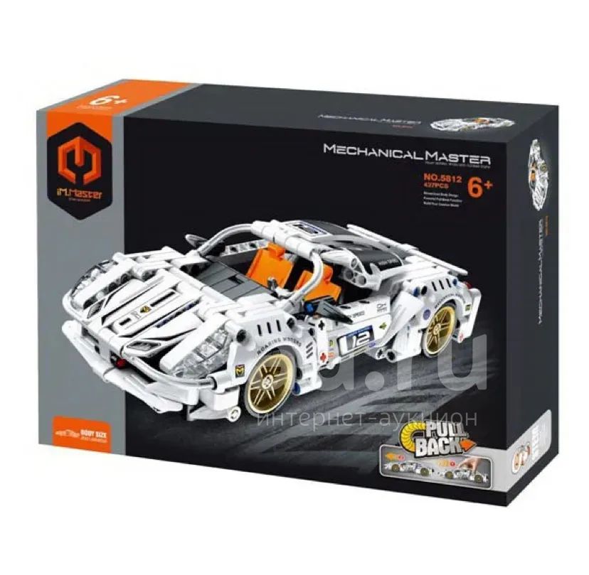 Конструктор iM.Master Mechanical Master гоночный автомобиль 437 деталей ...