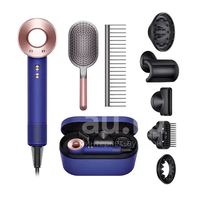 Фен Dyson Supersonic HD08 синий (новый чек гарантия) Гарантия ! Трейд ...