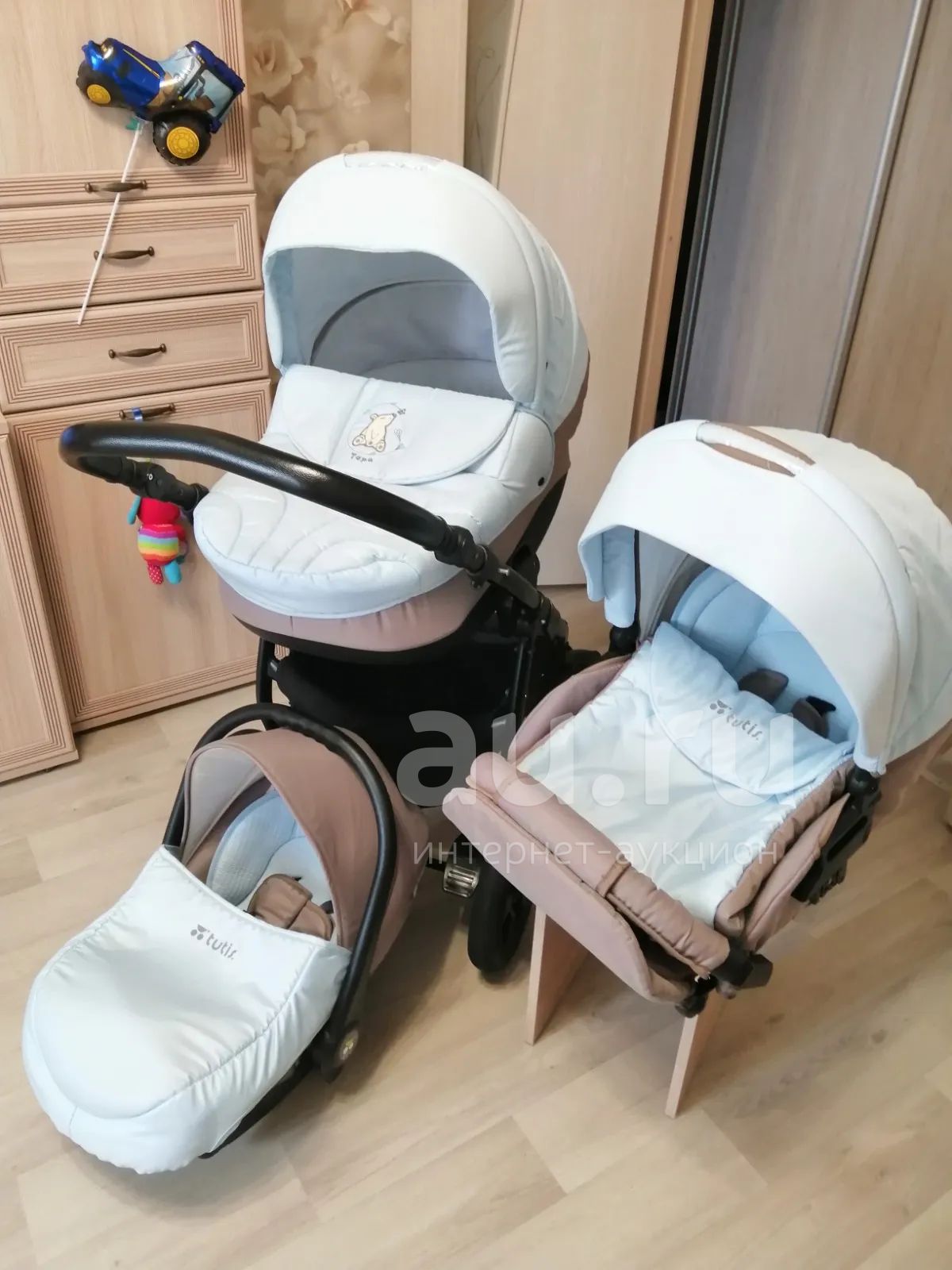 Коляска 3 в 1 Tutis Zippy Tapu — купить в Красноярске. Состояние: Б/у ...