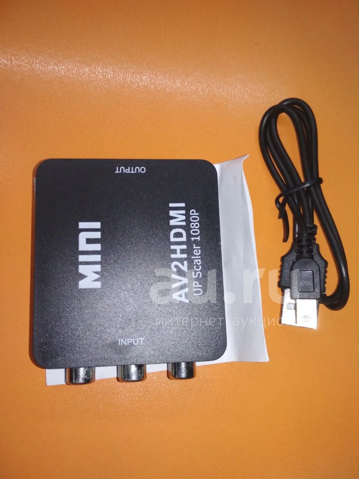 Переходник, адаптер, конвертер, контроллер HDMI2AV композитный тюльпаны ...