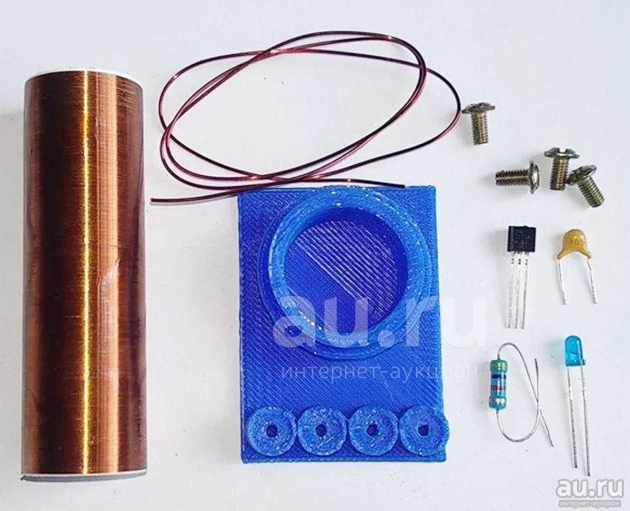 Набор - электронный конструктор "Мини катушка Тесла", "трансформатор ...