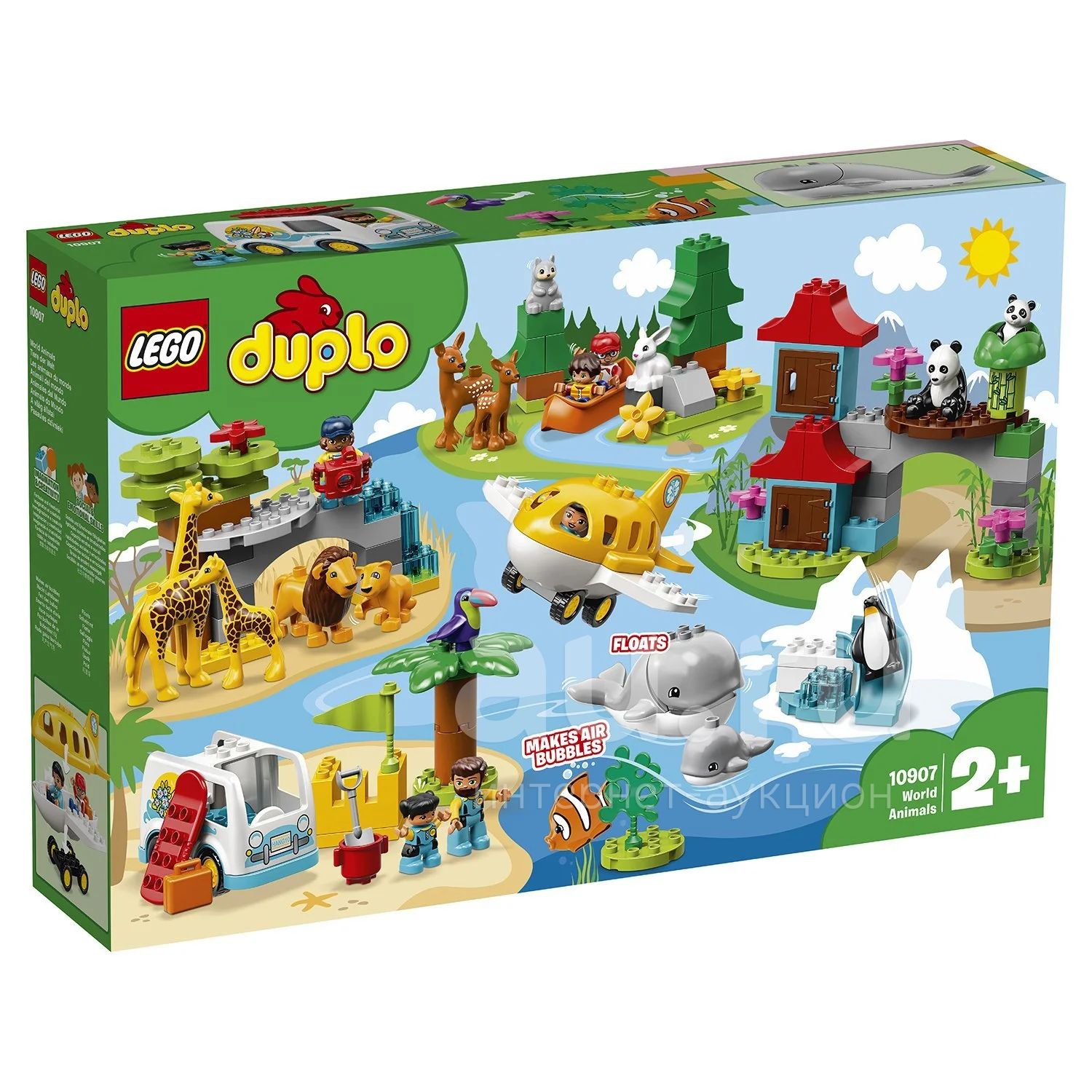 LEGO DUPLO Town 10907 Животные мира — купить в Красноярске. Состояние:  Новое. Конструкторы на интернет-аукционе Au.ru