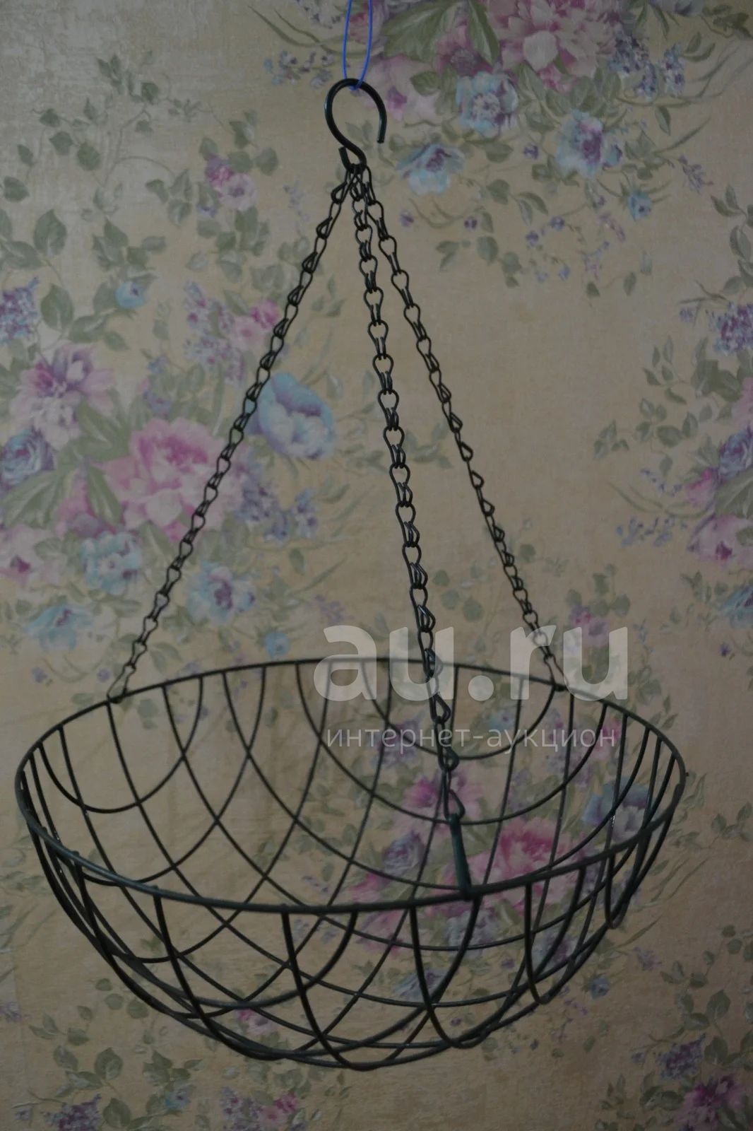 Корзина для цветов металлическая, подвесная! — купить в Красноярске ...