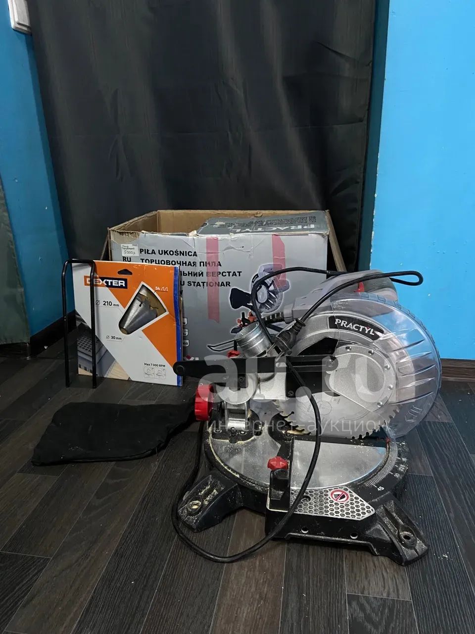 Пила торцовочная Practyl J1G-ZPA-210D, 1400 Вт, 210 мм — купить в ...