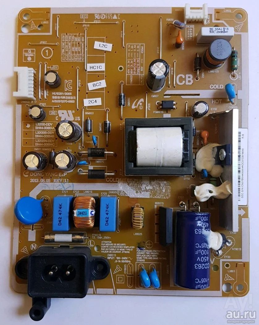Psu, BN44-00664A , L32G0_DDY , TV Samsung UE32FH4003W 2 — купить в ...