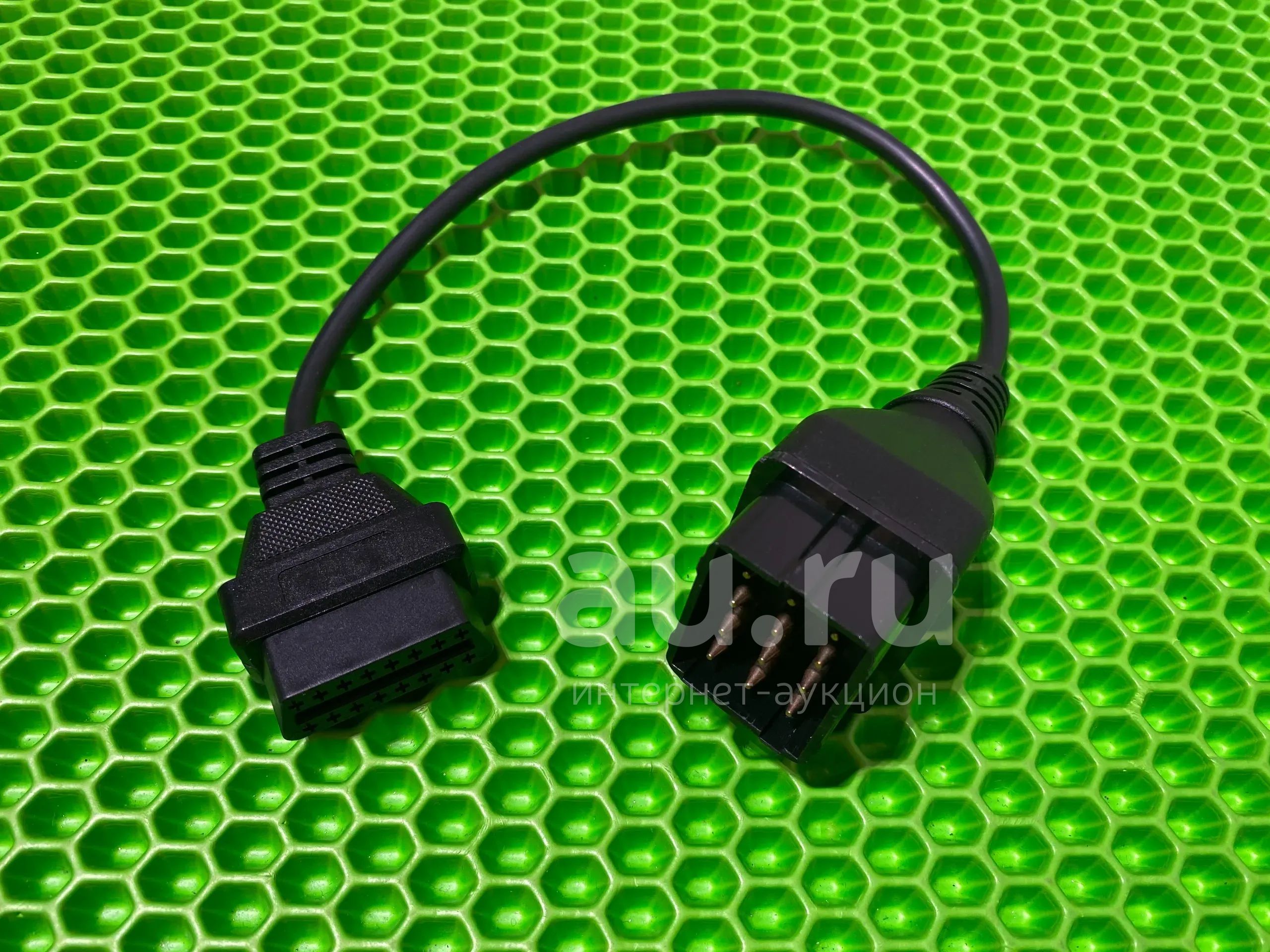 Переходник ГАЗ (Газель, Соболь, Волга, УАЗ) 12 pin на 16 pin OBD 2