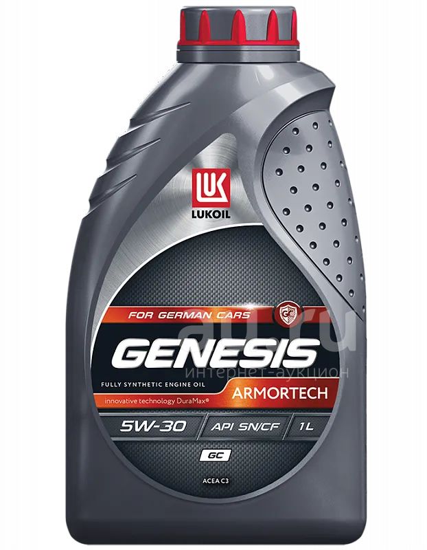 ЛУКОЙЛ Genesis Armortech GC 5w30 SN/CF , C3 1 л (масло синтетическое ...