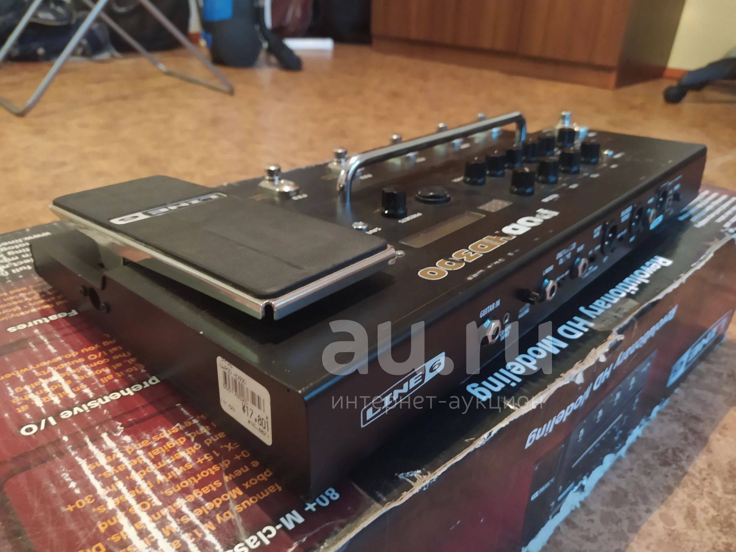 Гитарный процессор Line 6 pod hd 300 — купить в Красноярске. Состояние ...