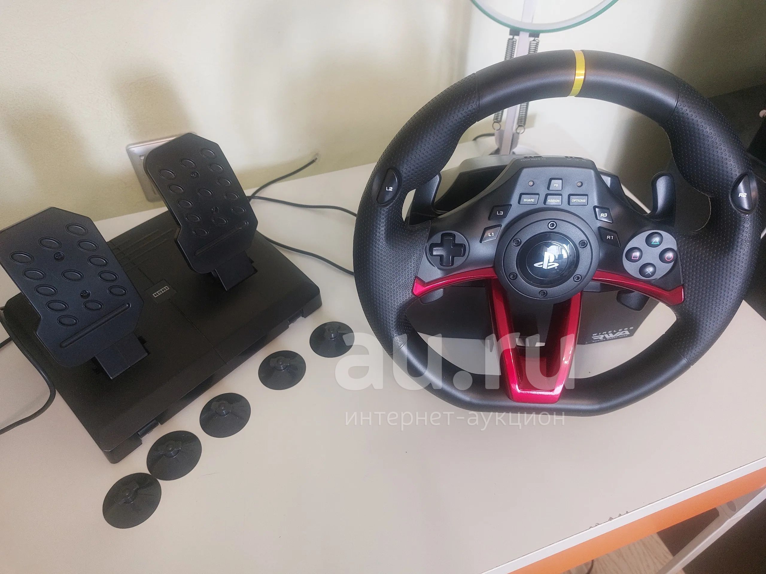 Руль Hori Wireless Racing Wheel Apex — купить в Красноярске. Состояние ...