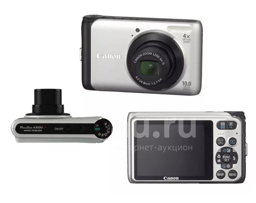 Цифровой фотоаппарат Canon PowerShot A3000 IS — купить в Красноярске