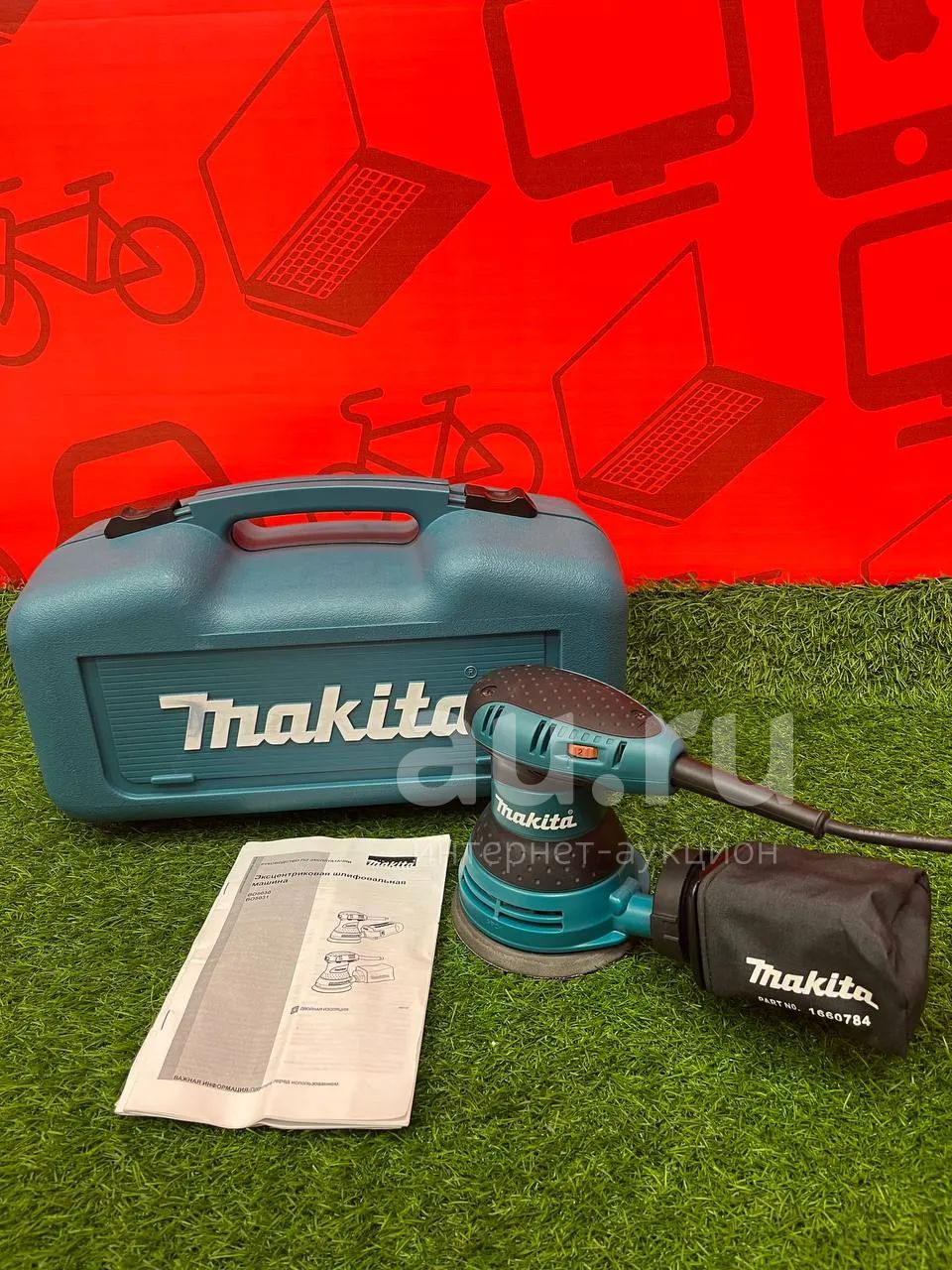 Эксцентриковая шлифмашина Makita BO 5031 (Ш 36017) — купить в Красноярске.  Состояние: Новое. Электроинструмент на интернет-аукционе Au.ru