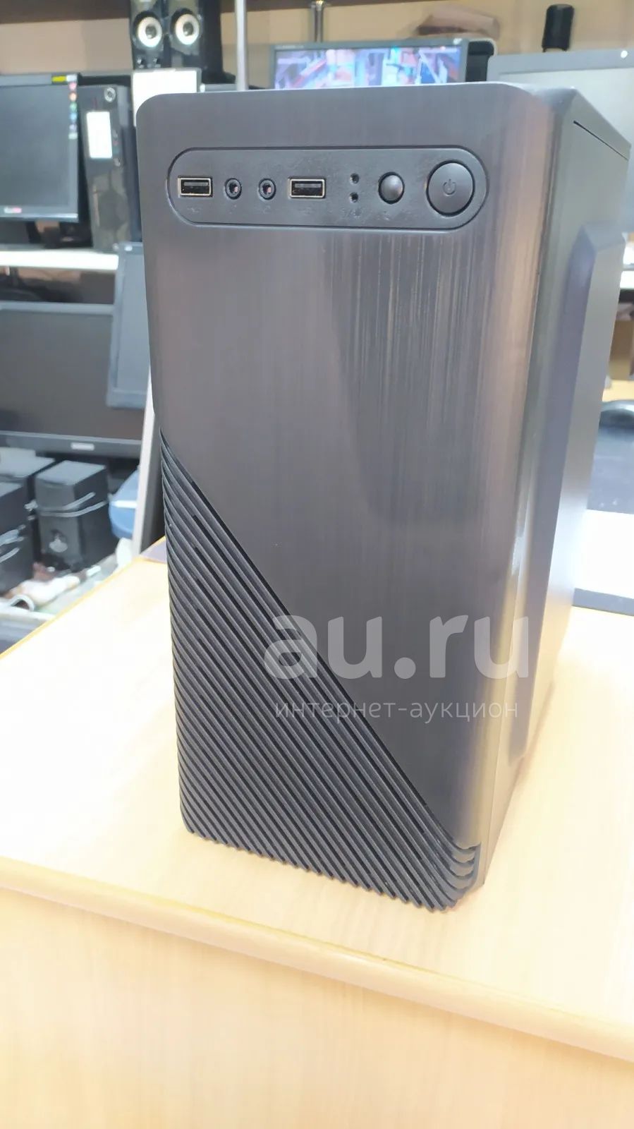 Компактный корпус компьютера mATX Exegate-103, черный. Новый. — купить ...