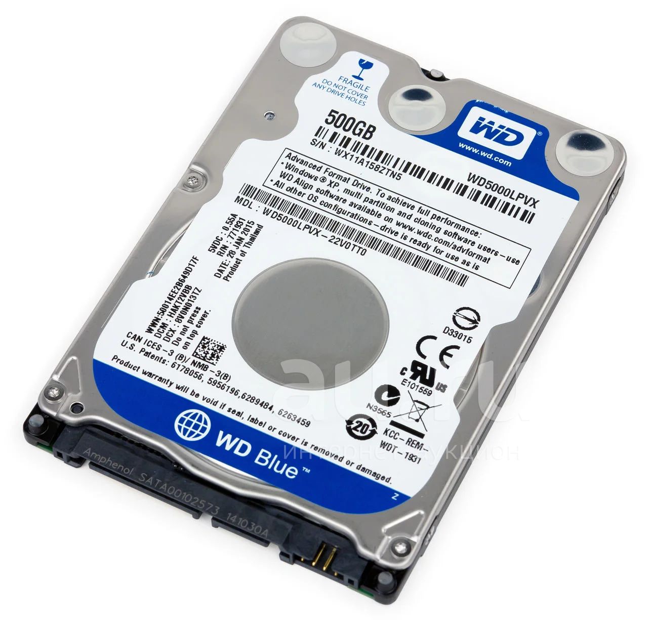 comp.hdd.#15 Жесткий диск 500Gb Western Digital | Модель: WD5000LPCX ...