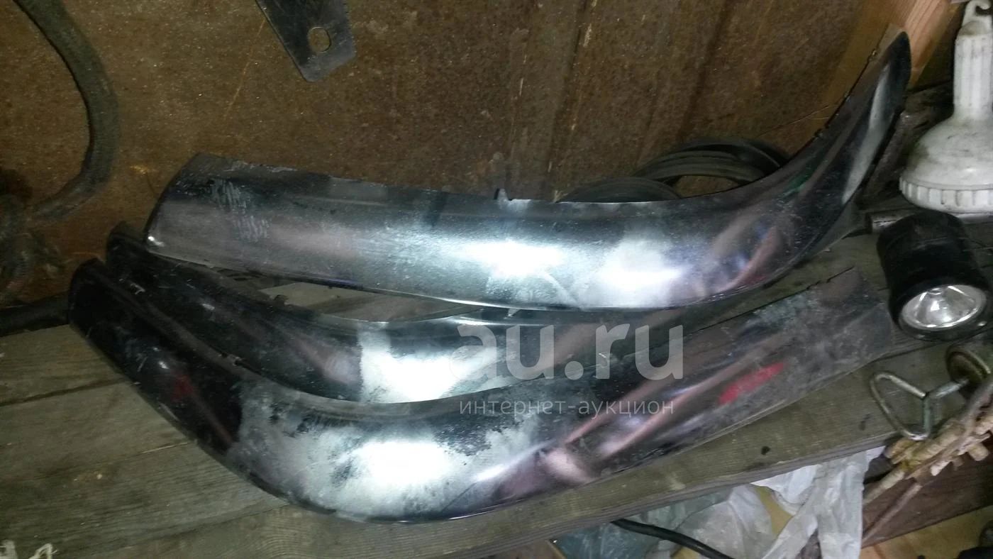 хром накладка переднего бампера газ 3110