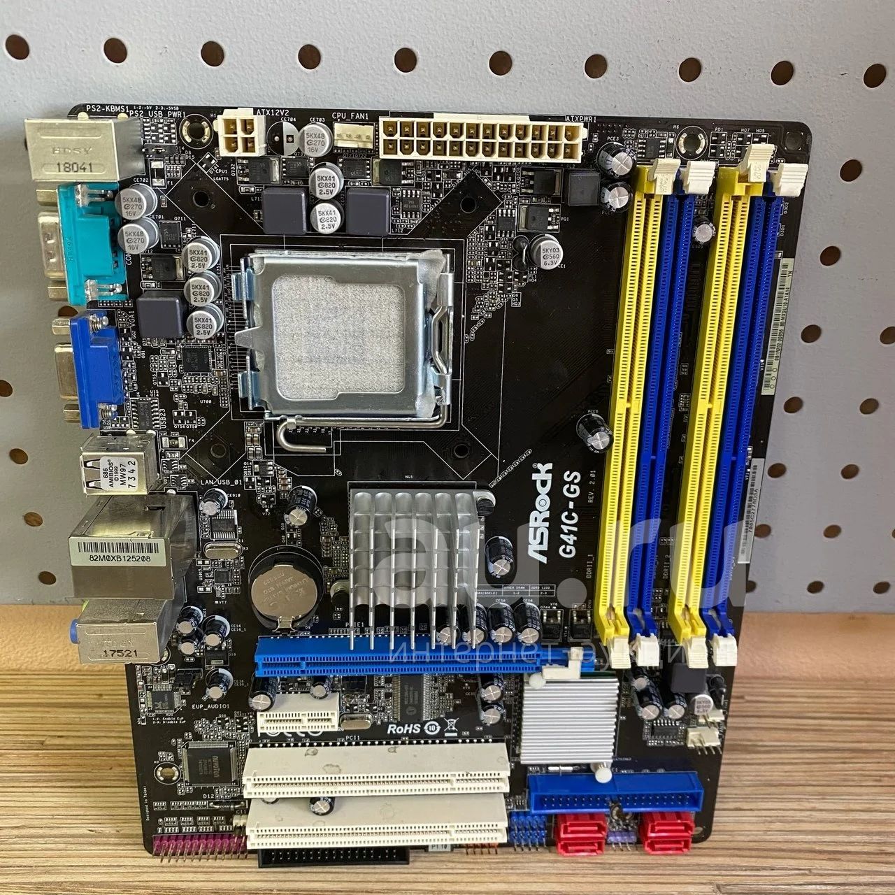 Asrock g41c. Asrock g41c-gs подключения проводов.