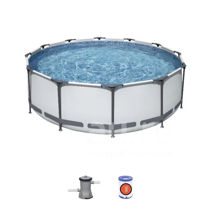Бассейн Bestway каркасный Steel Pro Max, 366х100см 9150л, ф-насос ...