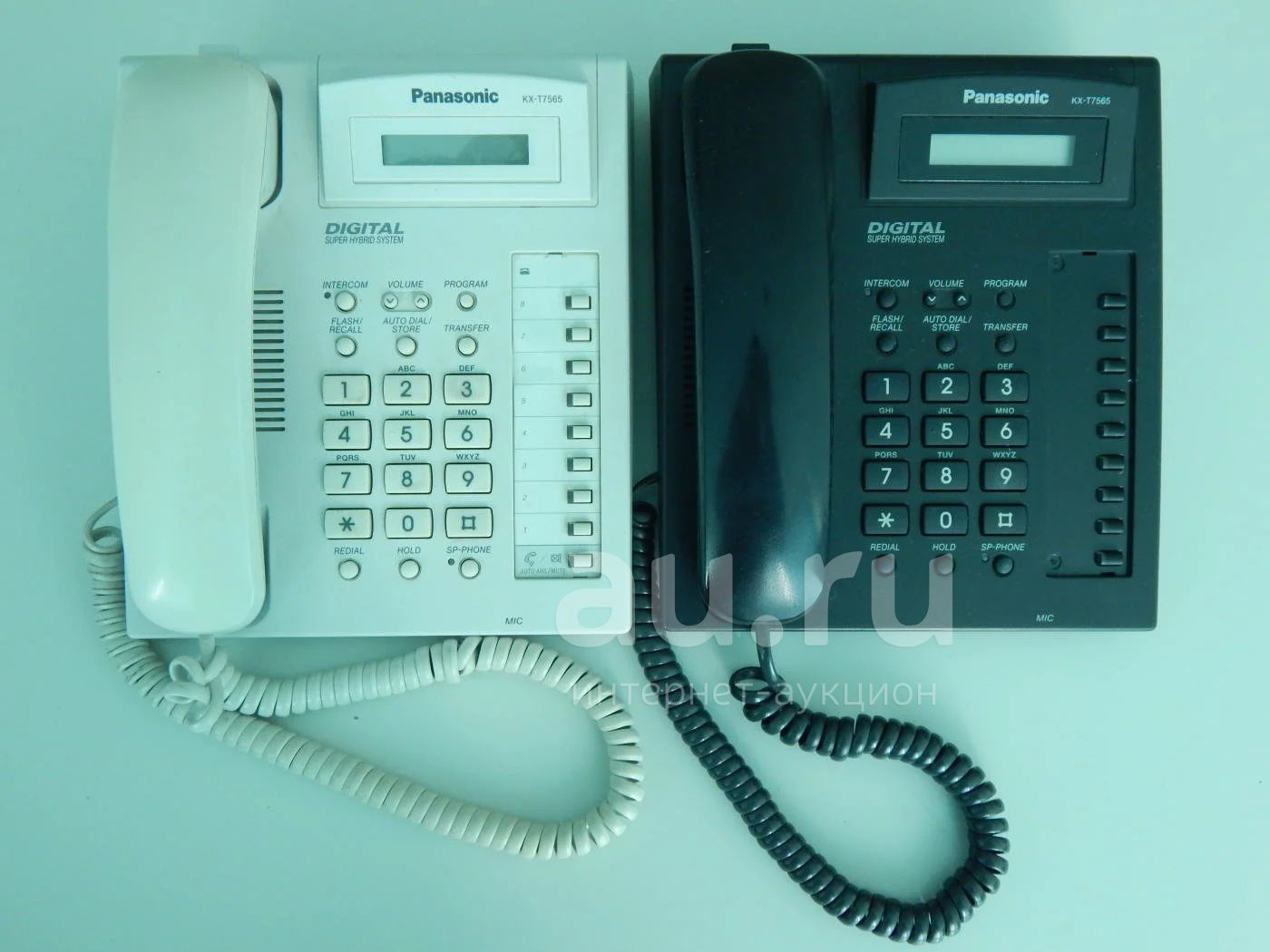 Системный телефон Panasonic KX-T7565 — купить в Красноярске. Состояние:  Б/у. Проводные телефоны на интернет-аукционе Au.ru