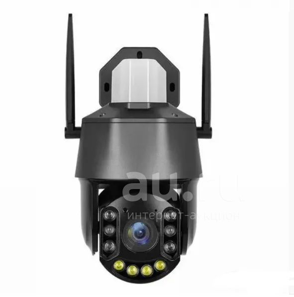 Поворотная IP-камера Wireless PTZ WiFi с зумом | Цвет черный | Материал ...