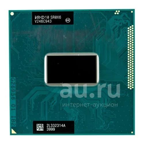 Процессор Intel Core i7-3540M (PGA) 2 ядра/4потока/3 ГГц/Сокет G2 ...