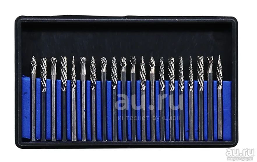 Борфрезы 20 шт. для гравера (фрезы, для дремеля, dremel, дремель ...